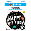 18" Birthday Astronaut Foil Balloon | Buy 5 Or More Save 20%