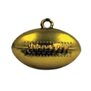 2" Plastic Football Charm | 12 Count