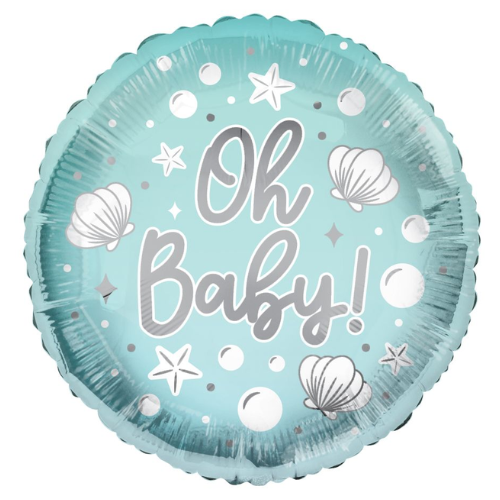 Globo de aluminio de 18" Oh Baby! Compra 5 o más y ahorra un 20 %