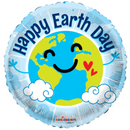 18" Earth Day Foil Balloon (P3) | Buy 5 Or More Save 20%