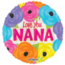 18" I Love You Nana Foil Balloon (P10) | Buy 5 Or More Save 20%