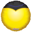 Globo de aluminio Little Smiley Grad de 18" (P25) | Compra 5 o más y ahorra un 20 %