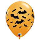 Surtido de globos de látex con diseño espeluznante de 11" | 50 unidades
