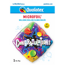 18" Congrats Party Time Foil Balloon | Buy 5 Or More Save 20%