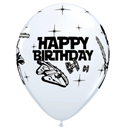Globos de látex surtidos de cumpleaños de Star Wars de 11 pulgadas | 25 unidades