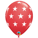 Globos de látex Big Stars de 11" | 50 unidades