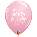 11" Birthday Sparkle Latex Balloons Assortment | 50 Count