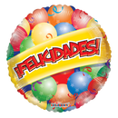 18" Felicidades Balloons Foil Balloon | Buy 5 Or More Save 20%