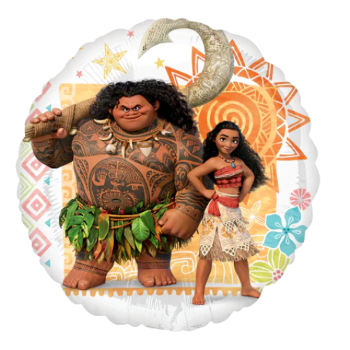 Globo de lámina Moana de 18" | Compra 5 o más y ahorra un 20 %