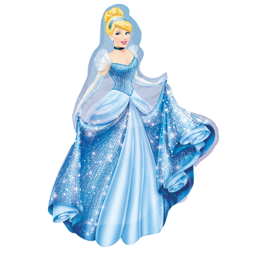 33" Cinderella Super Shape Foil Balloon