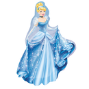 33" Cinderella Super Shape Foil Balloon