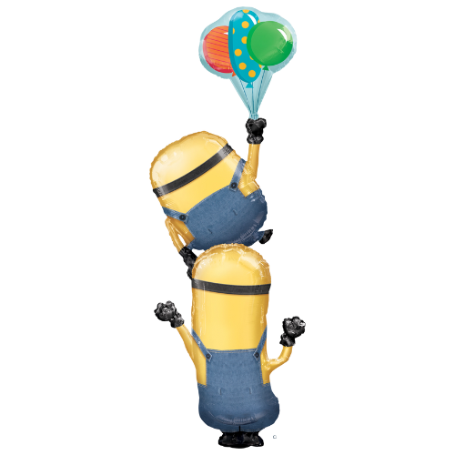 75" Anagram Despicable Me Minion Multi Foil Balloon - Over 6 Feet Tall! | 1 Count
