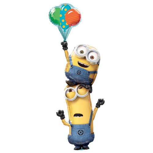 75" Anagram Despicable Me Minion Multi Foil Balloon - Over 6 Feet Tall! | 1 Count