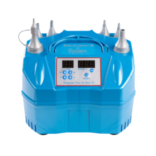 "Store Use" PremiumConwin Twin-Air Sizer® II Electric Balloon Inflator | Includes Digital Sizer & Foot Pedal!