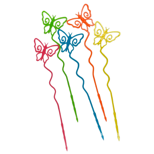 Butterfly Card Holder Neon Tropical | 25 Count