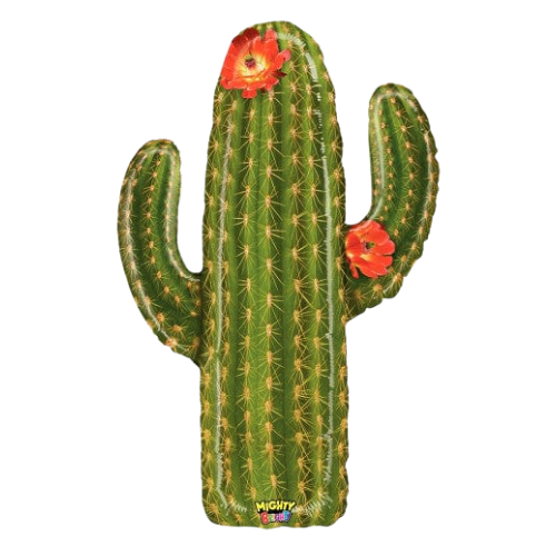 Globo metalizado Mighty Cactus de 38" (P5)