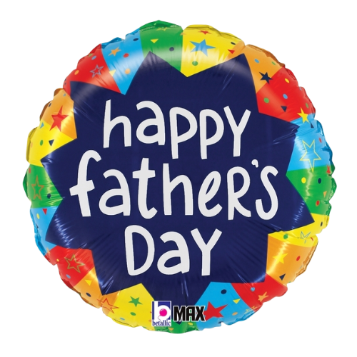 18" Father's Day Bursting Foil Balloon (P21) | Buy 5 Or More Save 20%
