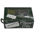 1 1/2" Atlantic Brand Round Head Matte Black Corsage Pins | 144 Count