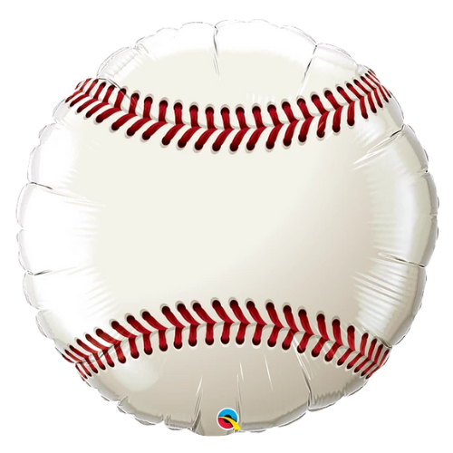 36" Baseball Foil Balloon
