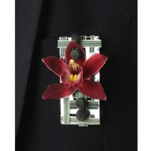 Grecian Boutonniere Holder