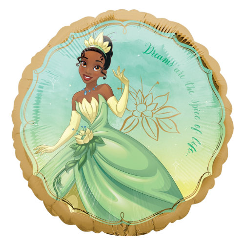 17" Tiana Once Upon a Time Foil Balloon | Buy 5 Or More Save 20%