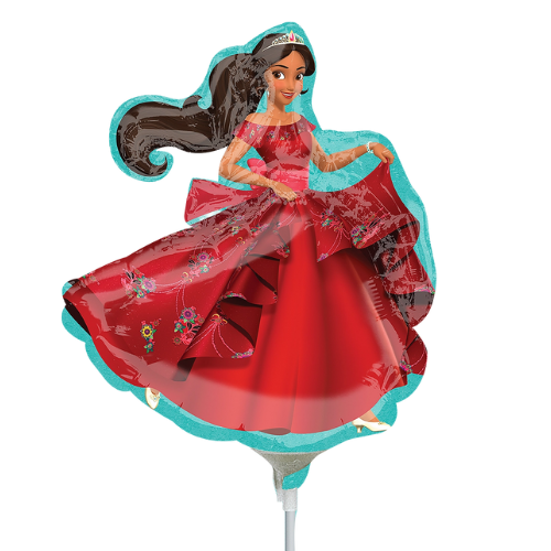 14" Elena of Avalor Foil Airfill Balloon | Buy 5 Or More Save 20%