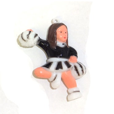 1.75" ACI 3-D Cheerleader Charm