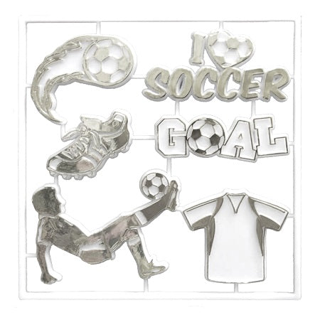 ACI White/Silver Male Soccer Trinket Pack