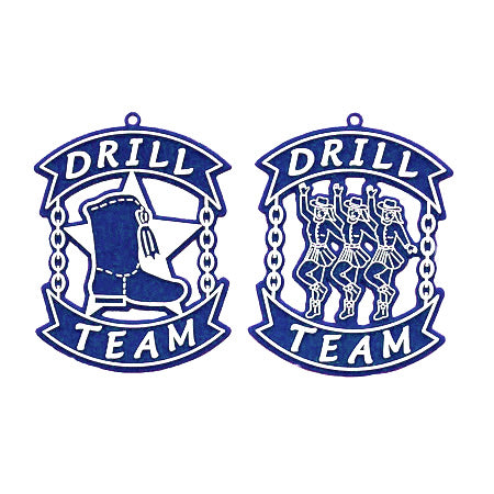Drill Team Duo Charm