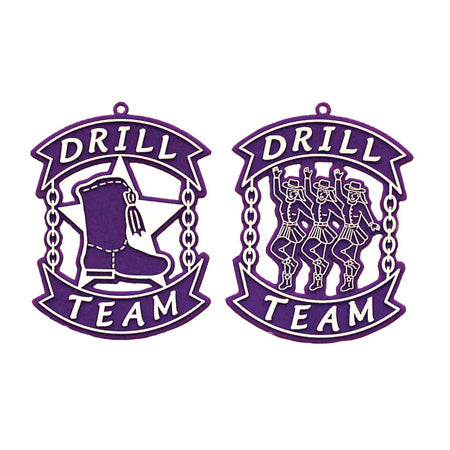Drill Team Duo Charm