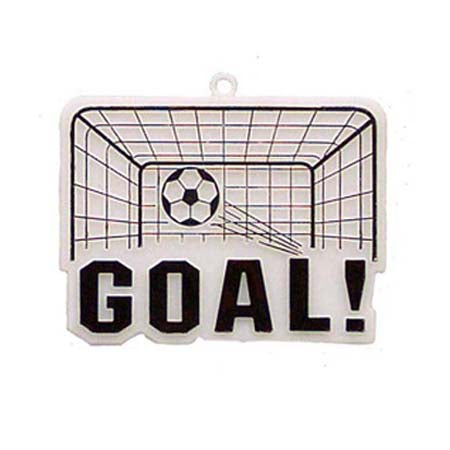 Abalorio de gol de fútbol, 2 uds.