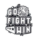Abalorios Go Fight Win de 2.5" 2 piezas