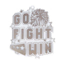Abalorios Go Fight Win de 2.5" 2 piezas