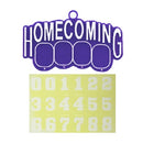 1.45" x 2.5" Homecoming Charm with Date