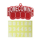 1.45" x 2.5" Homecoming Charm with Date