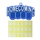 1.45" x 2.5" Homecoming Charm with Date