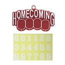 1.45" x 2.5" Homecoming Charm with Date