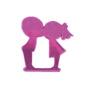 1.75" x 1.75" Lil' Sweethearts