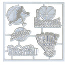 Paquete de mini baloncesto de 3"