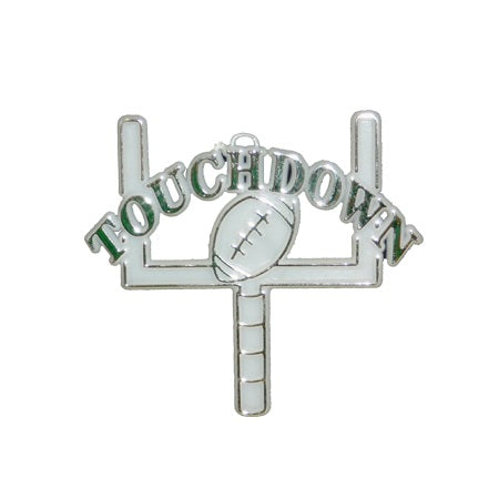 2.25" Touchdown Charm 2 pc.