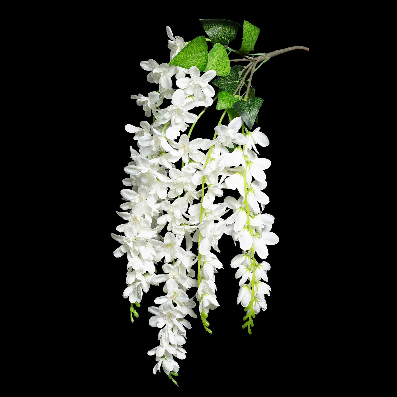 White Artificial Wisteria Spray | 1 Count