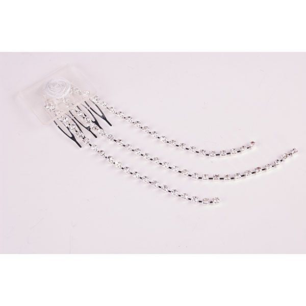 Diamond Strands Hair Comb Dazzle | 1 Count - Just Add Flowers!