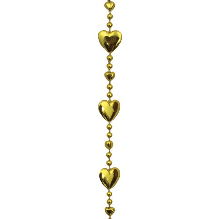 9' Small Heart Garland