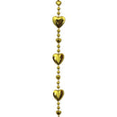 9' Small Heart Garland