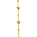 Guirnalda de estrellas de 9' con cuentas