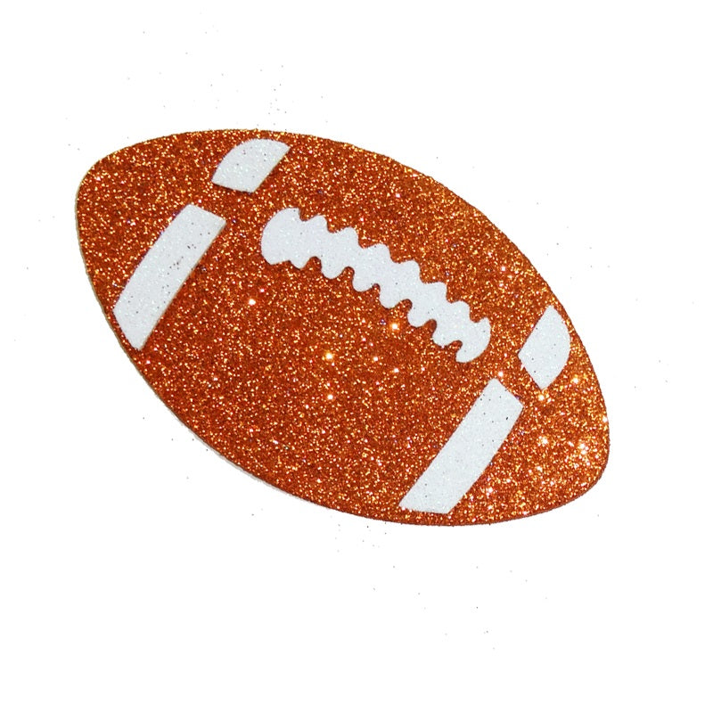 3.5″ x 5″ Glitter Foam Football