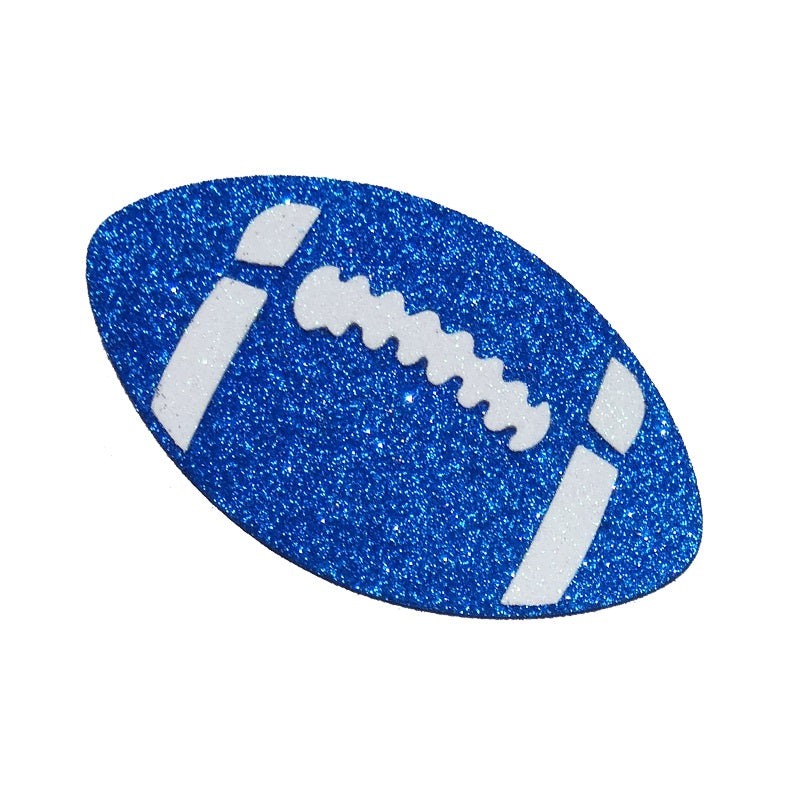 3.5″ x 5″ Glitter Foam Football