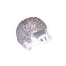 3/4" Glitter Football Helmet 12 ct