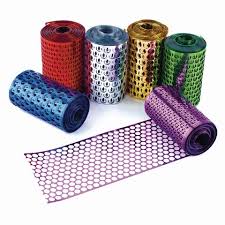 #40 ACI Honeycomb Punchinello Ribbon - 3 1/4" Wide x 50 Yards Long | 1 Spool