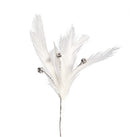 Flutterzz - Rhinestone Wired Feather Floral Accessories | 3 Count
